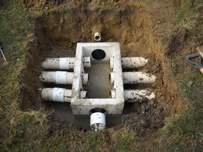 septic system distribution box failure